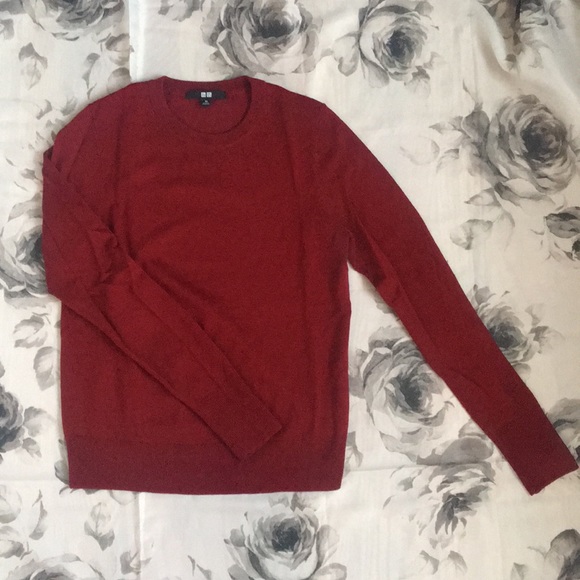 Uniqlo Sweaters Merino Wool Crew Neck Sweater Poshmark